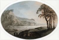 A Picturesque Composition of a Receding Landscape