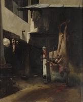 Cour de charcutier (Corner in a Butcher Shop)
