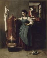 La fontaine en cuivre (Kitchen Interior)