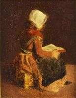 Young Girl Seated