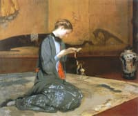 Girl cutting Patterns