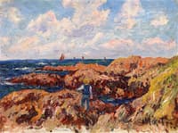 Breton Coast, Fisherman