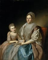 Mrs. Samuel Mifflin and Her Granddaughter Rebecca Mifflin Francis