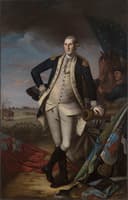 George Washington at the Battle of Princeton
