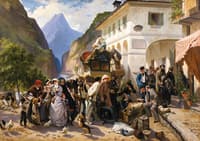 La Douane Italienne au Simplon