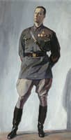 Portrait of Pilot M.M. Gromov