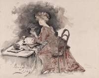 Lady with a Glass