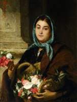 The Spanish Flower Seller
