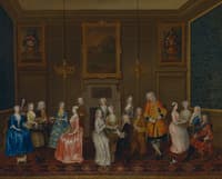 Tea Party at Lord Harrington's House, St. James's