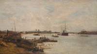 The Thames below Greenwich