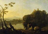 View on the Arno, Italy