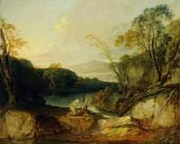 Landscape with a Monk at Devotion