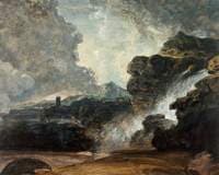 Study for 'Landscape, Destruction of Niobe's Children'