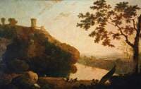 View on the Arno, Italy