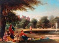 Hampton Court, the Fountain