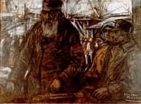 Emigrants at the Red Star Line Warehouse