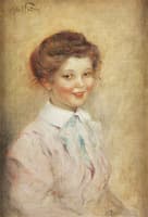 Portrait d'une jeune fille