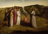 Job Offering a Sacrifice on His Return to Prosperity