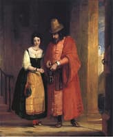Shylock and Jessica, The Merchant of Venice
