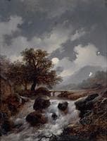 Stream in the Moonlight