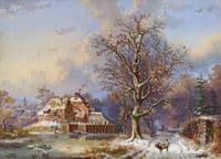 Village in Winter