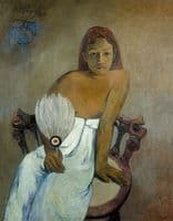 Girl with a Fan