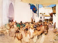 A Moorish Procession, Tangier