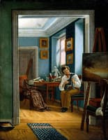 Man with a Dog