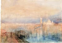 San Giorgio Maggiore from the Hotel Europa, at the Entrance to the Grand Canal