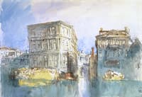 The Palazzo Rimani and the Palazzo Corner-Contarini dei Cavalli on the Grand Canal