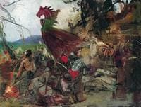 Funeral of a Nobleman (study)