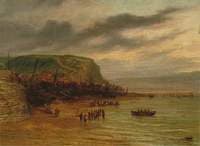 Hastings Luggers on the Beach