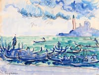 Venice, San Giorgio, vue from the Riva dei Schiavoni
