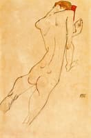 Female Nude, Back View