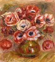 Anemones in a Vase