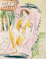 Female Nude in an Armchair