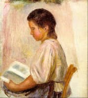 Young Girl Reading [Jeune fille lisant]