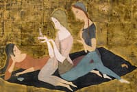 Women with a Bird