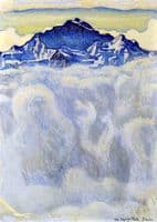 The Jungfrau Over a Sea of Mist