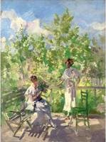 Afternoon tea on the terrace