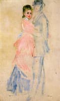 The Dance, Study for Le Moulin de la Galette