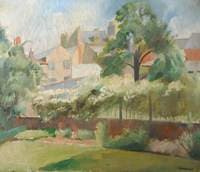 View across Radcliffe House Garden