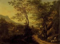 Mountainous Landscape in Italy