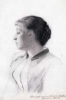 Girl in Profile