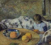 Interieur avec Aline Gauguin