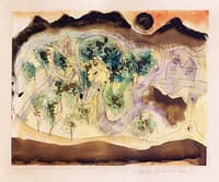 Large Landscape M. D. Black Sun