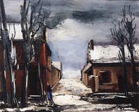 Landscape with Snow