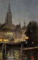 Lubeck at Night