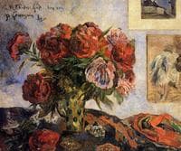 Vase of Peonies I