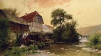 Watermill in Marburg